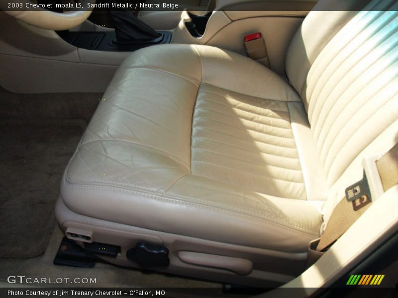 Sandrift Metallic / Neutral Beige 2003 Chevrolet Impala LS