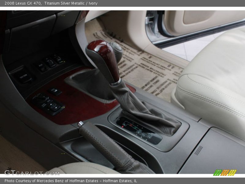 Titanium Silver Metallic / Ivory 2008 Lexus GX 470