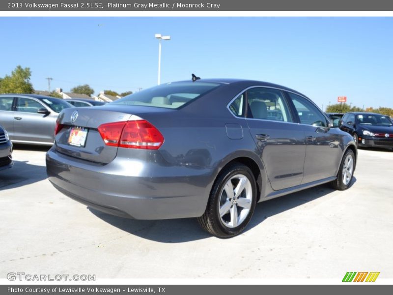 Platinum Gray Metallic / Moonrock Gray 2013 Volkswagen Passat 2.5L SE