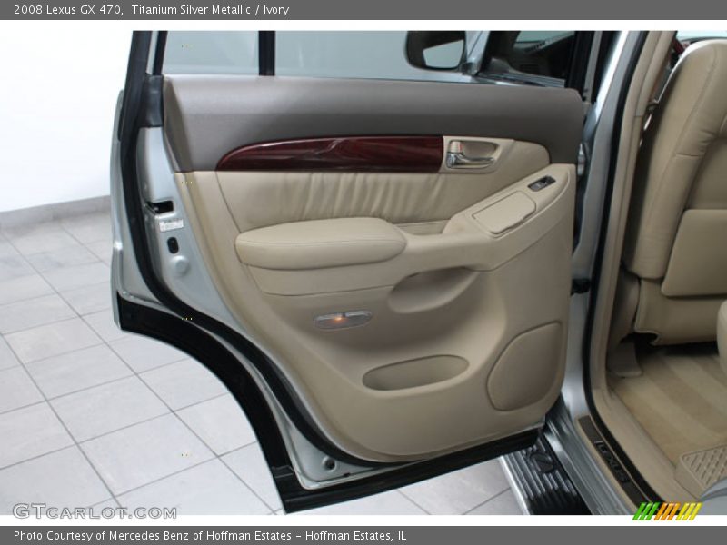 Titanium Silver Metallic / Ivory 2008 Lexus GX 470