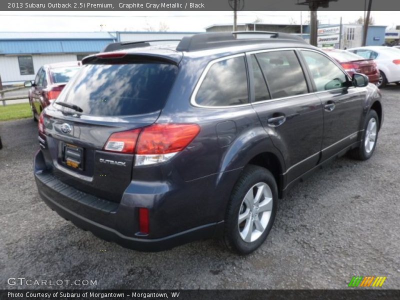 Graphite Gray Metallic / Black 2013 Subaru Outback 2.5i Premium