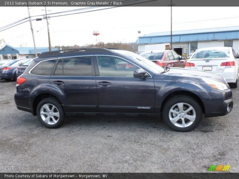 Graphite Gray Metallic / Black 2013 Subaru Outback 2.5i Premium