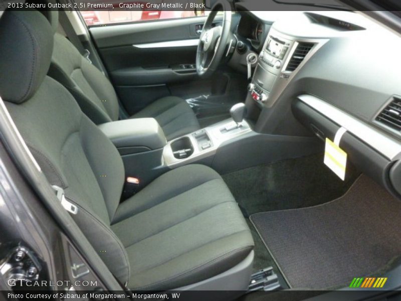 Graphite Gray Metallic / Black 2013 Subaru Outback 2.5i Premium