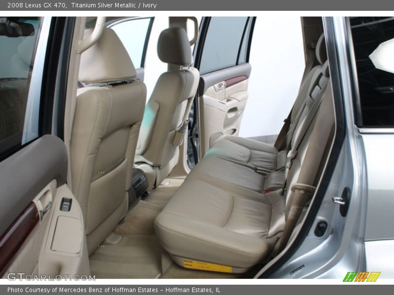 Titanium Silver Metallic / Ivory 2008 Lexus GX 470