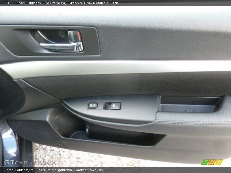 Graphite Gray Metallic / Black 2013 Subaru Outback 2.5i Premium