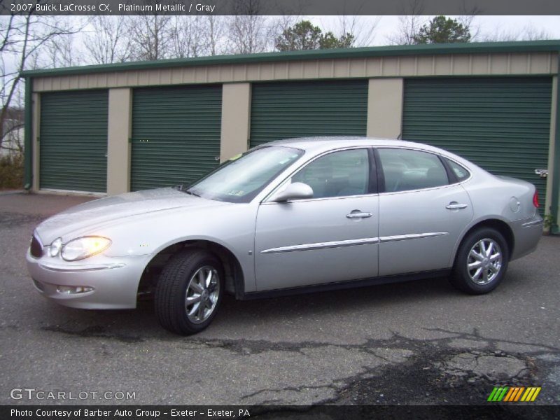 Platinum Metallic / Gray 2007 Buick LaCrosse CX