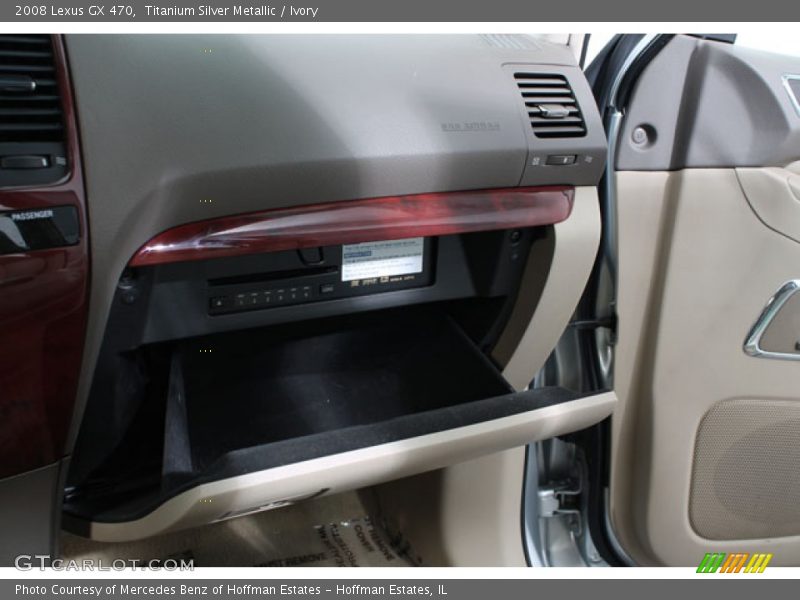Titanium Silver Metallic / Ivory 2008 Lexus GX 470