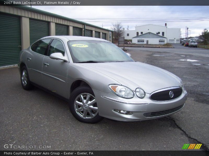 Platinum Metallic / Gray 2007 Buick LaCrosse CX