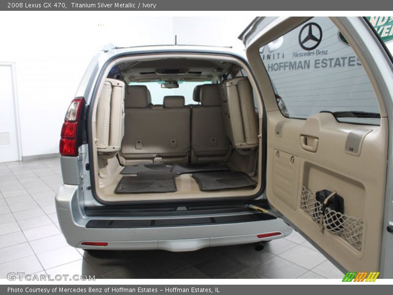 Titanium Silver Metallic / Ivory 2008 Lexus GX 470