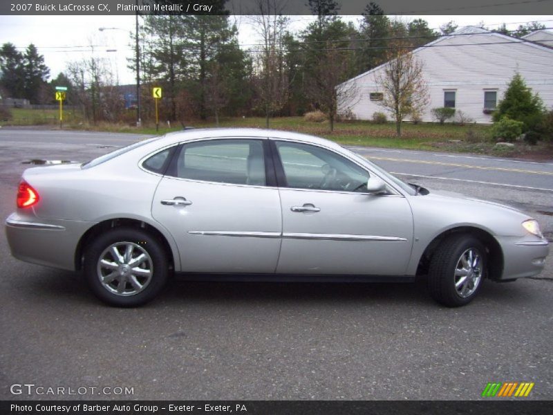 Platinum Metallic / Gray 2007 Buick LaCrosse CX
