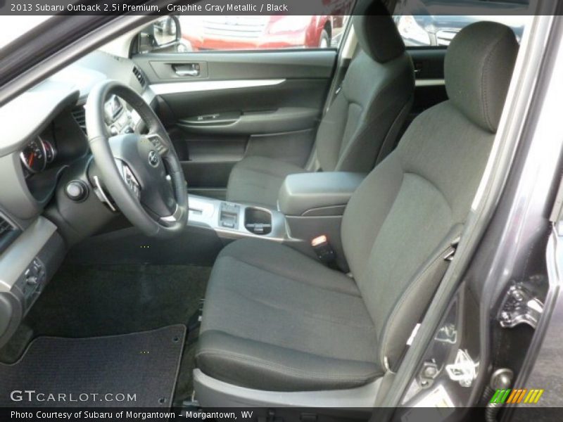 Graphite Gray Metallic / Black 2013 Subaru Outback 2.5i Premium
