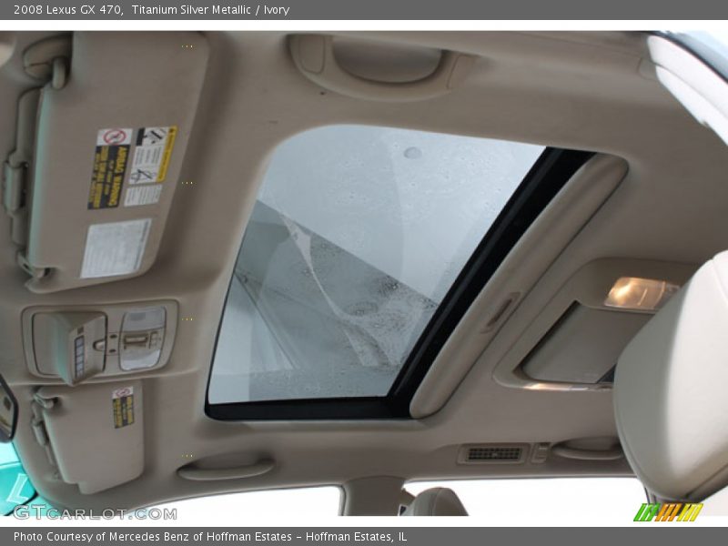 Titanium Silver Metallic / Ivory 2008 Lexus GX 470