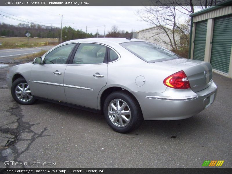 Platinum Metallic / Gray 2007 Buick LaCrosse CX