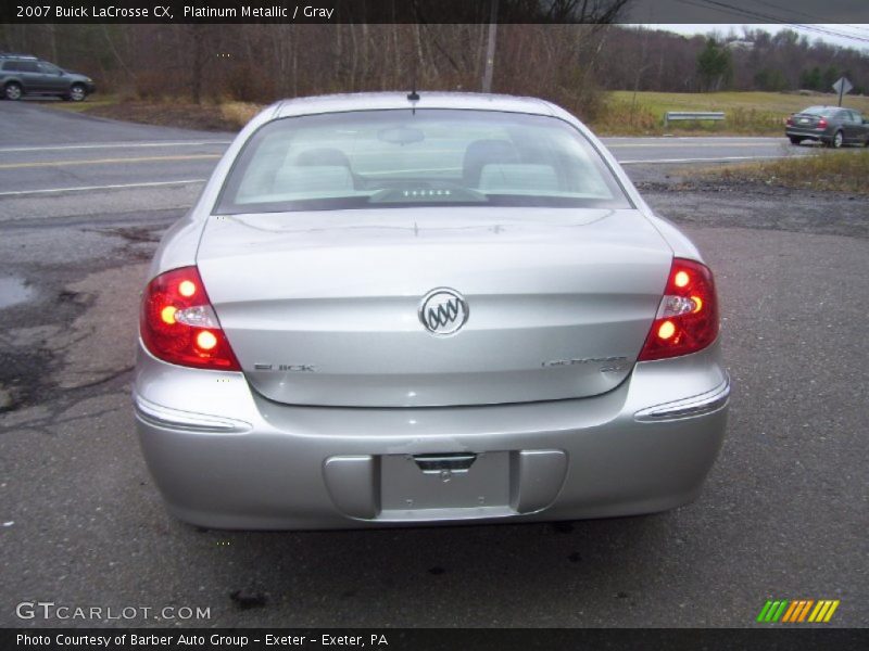 Platinum Metallic / Gray 2007 Buick LaCrosse CX
