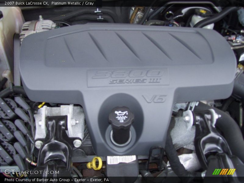 Platinum Metallic / Gray 2007 Buick LaCrosse CX