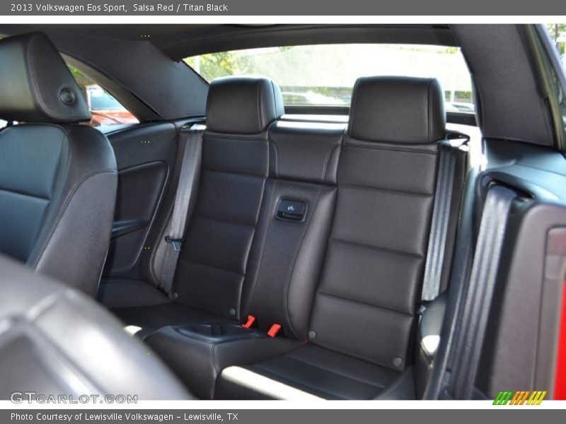 Rear Seat of 2013 Eos Sport