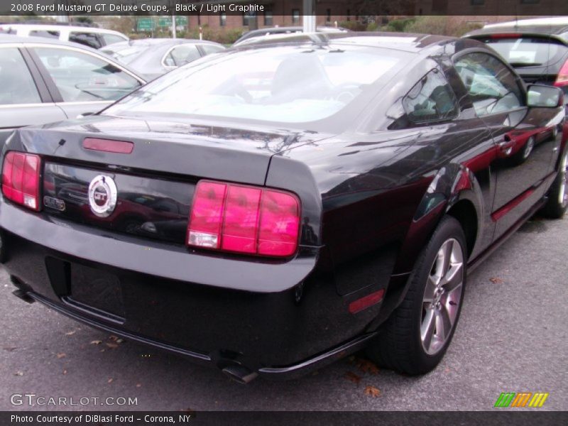 Black / Light Graphite 2008 Ford Mustang GT Deluxe Coupe