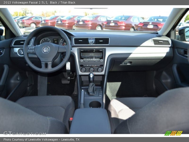 Black / Titan Black 2013 Volkswagen Passat 2.5L S