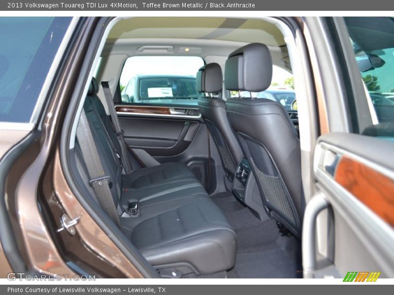 Toffee Brown Metallic / Black Anthracite 2013 Volkswagen Touareg TDI Lux 4XMotion