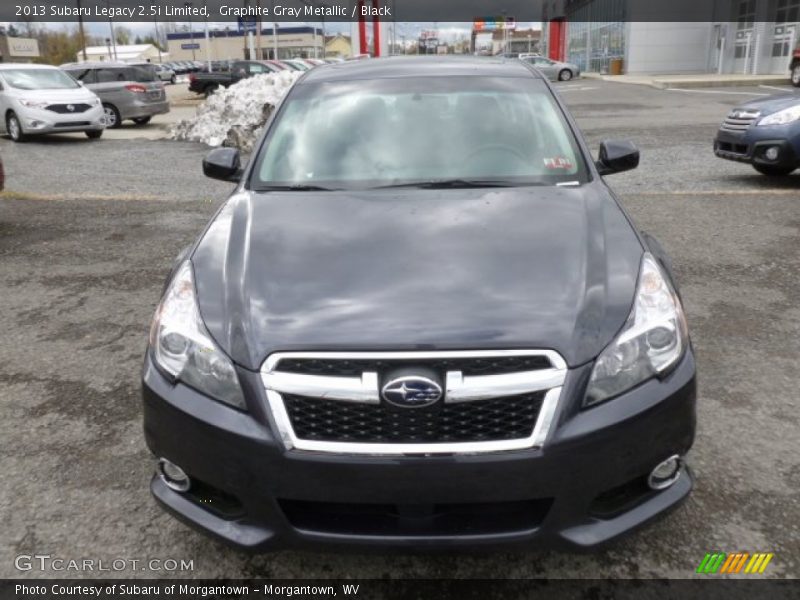 Graphite Gray Metallic / Black 2013 Subaru Legacy 2.5i Limited