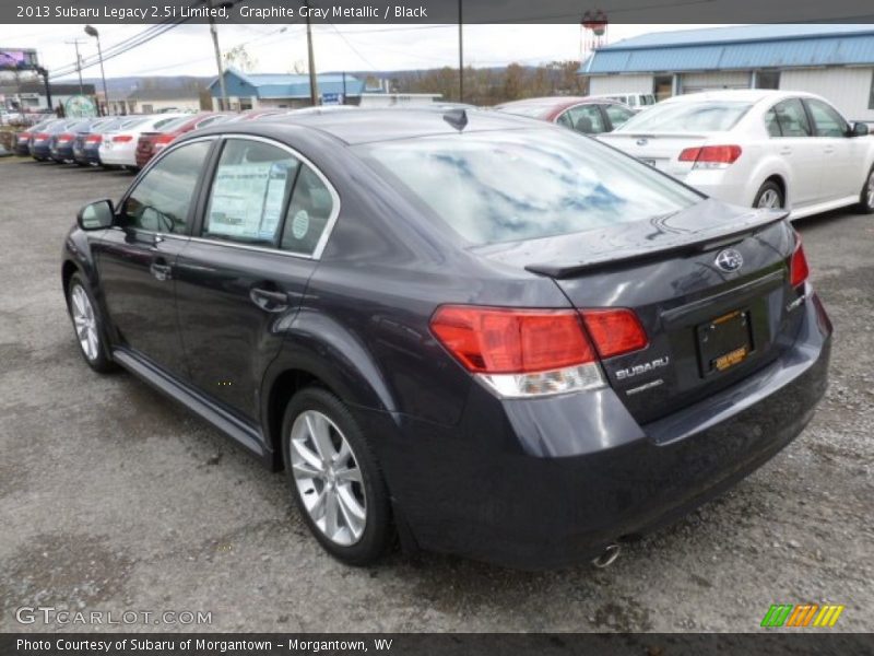 Graphite Gray Metallic / Black 2013 Subaru Legacy 2.5i Limited
