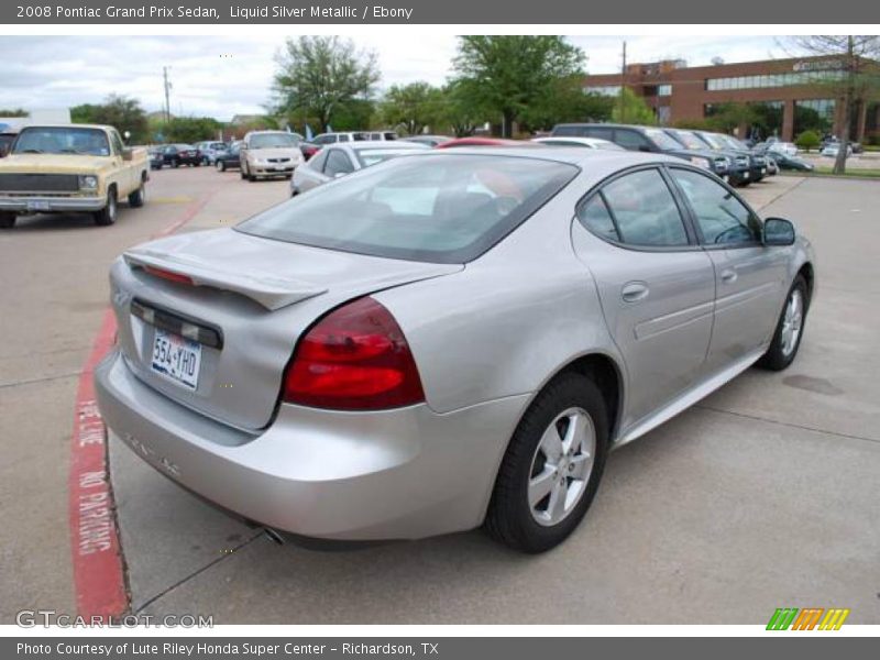 Liquid Silver Metallic / Ebony 2008 Pontiac Grand Prix Sedan