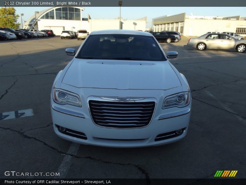 Bright White / Black 2012 Chrysler 300 Limited