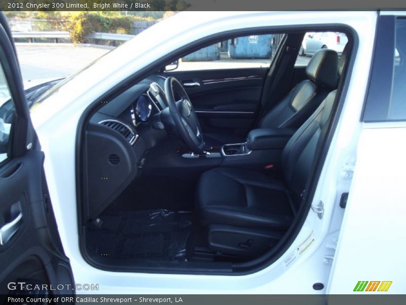 Bright White / Black 2012 Chrysler 300 Limited