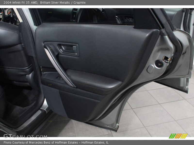 Brilliant Silver Metallic / Graphite 2004 Infiniti FX 35 AWD