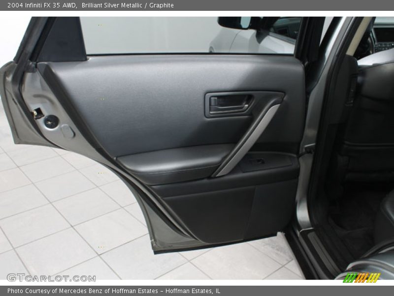 Brilliant Silver Metallic / Graphite 2004 Infiniti FX 35 AWD