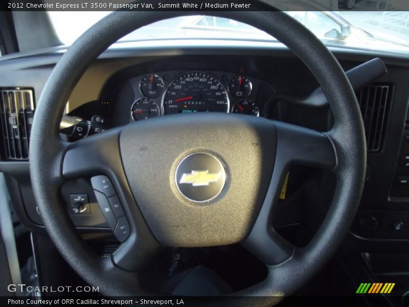 Summit White / Medium Pewter 2012 Chevrolet Express LT 3500 Passenger Van