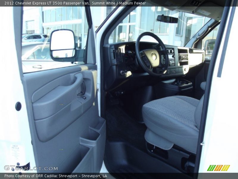 Summit White / Medium Pewter 2012 Chevrolet Express LT 3500 Passenger Van