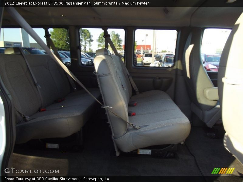 Summit White / Medium Pewter 2012 Chevrolet Express LT 3500 Passenger Van