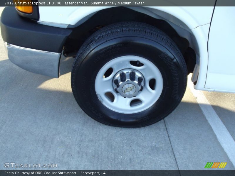  2012 Express LT 3500 Passenger Van Wheel