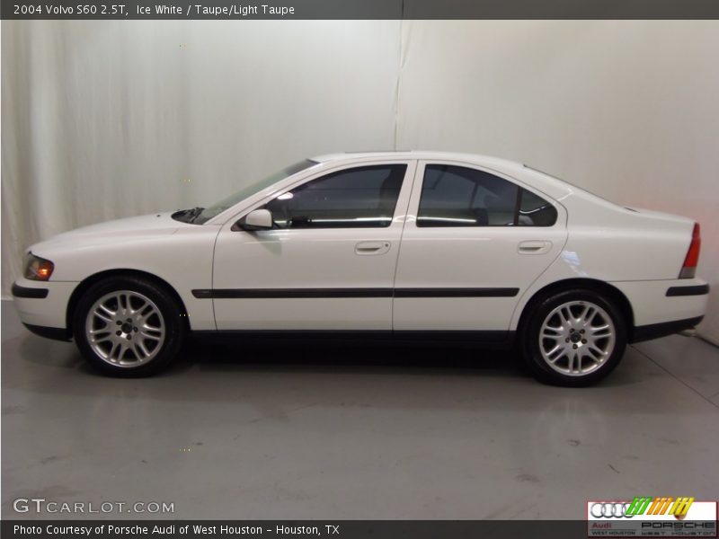 Ice White / Taupe/Light Taupe 2004 Volvo S60 2.5T