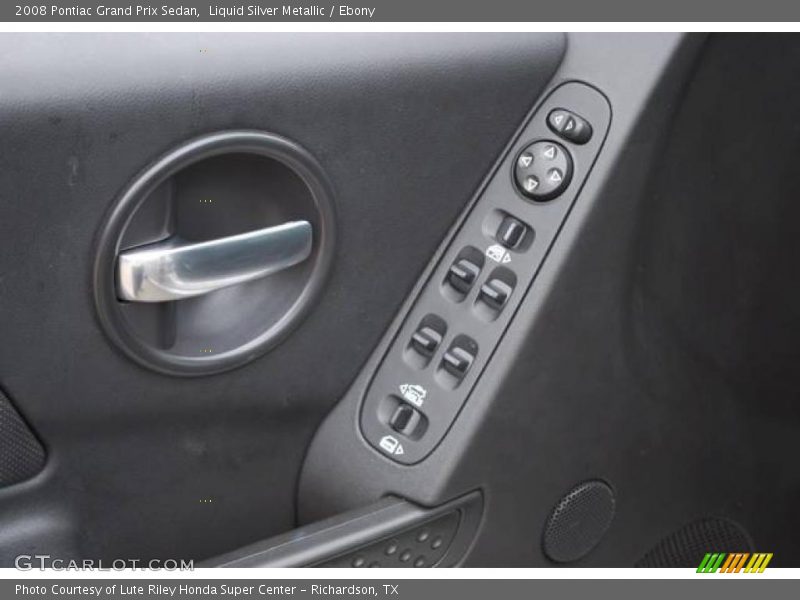 Liquid Silver Metallic / Ebony 2008 Pontiac Grand Prix Sedan