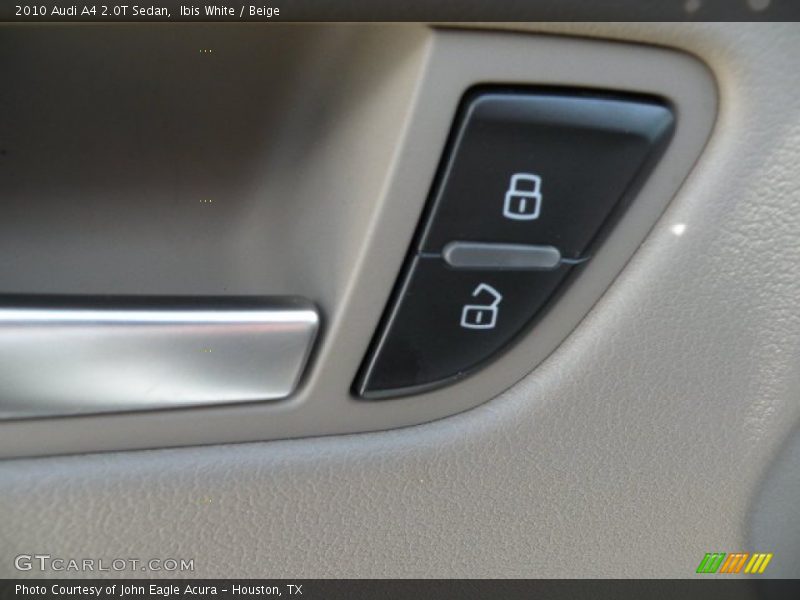Ibis White / Beige 2010 Audi A4 2.0T Sedan