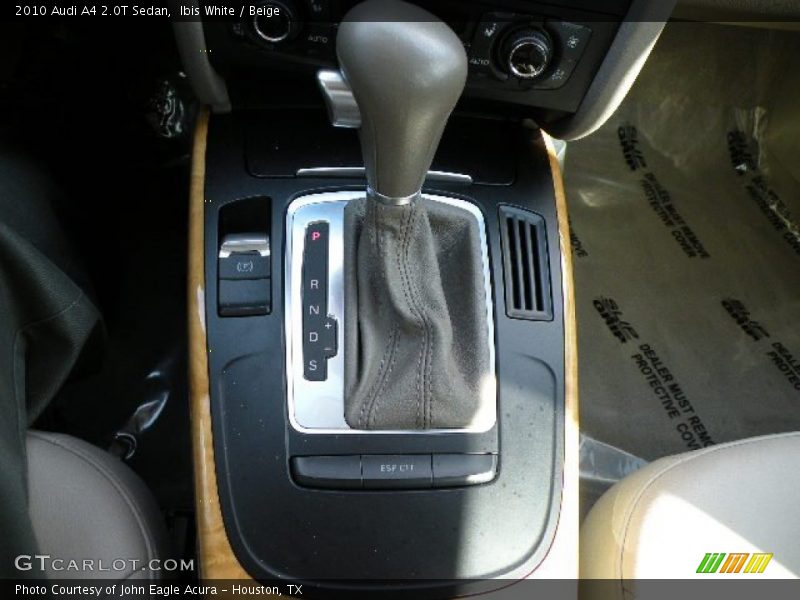 Ibis White / Beige 2010 Audi A4 2.0T Sedan