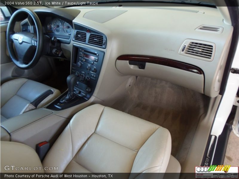 Ice White / Taupe/Light Taupe 2004 Volvo S60 2.5T