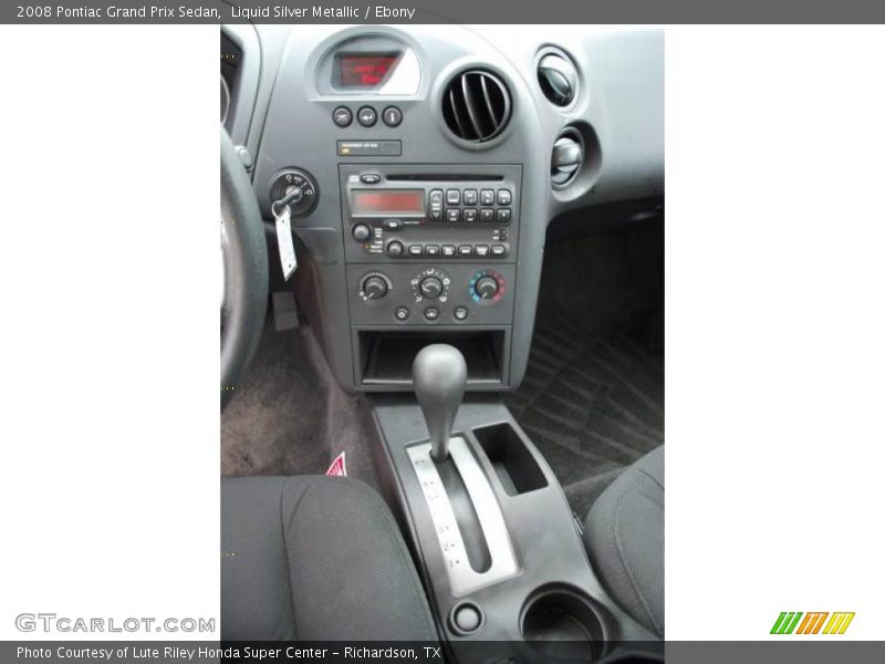 Liquid Silver Metallic / Ebony 2008 Pontiac Grand Prix Sedan