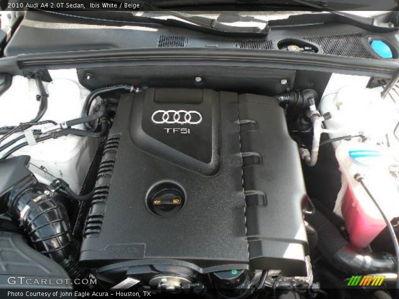 Ibis White / Beige 2010 Audi A4 2.0T Sedan