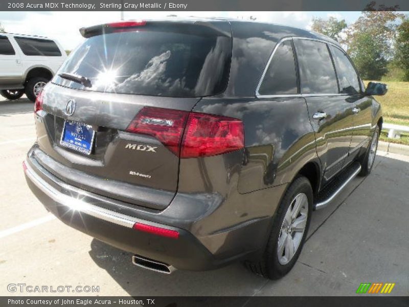 Sterling Gray Metallic / Ebony 2008 Acura MDX Technology