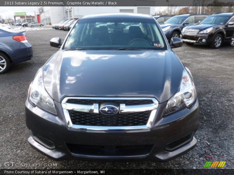 Graphite Gray Metallic / Black 2013 Subaru Legacy 2.5i Premium