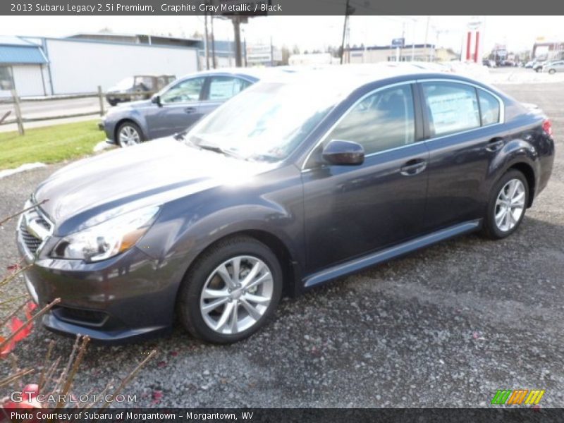 Graphite Gray Metallic / Black 2013 Subaru Legacy 2.5i Premium