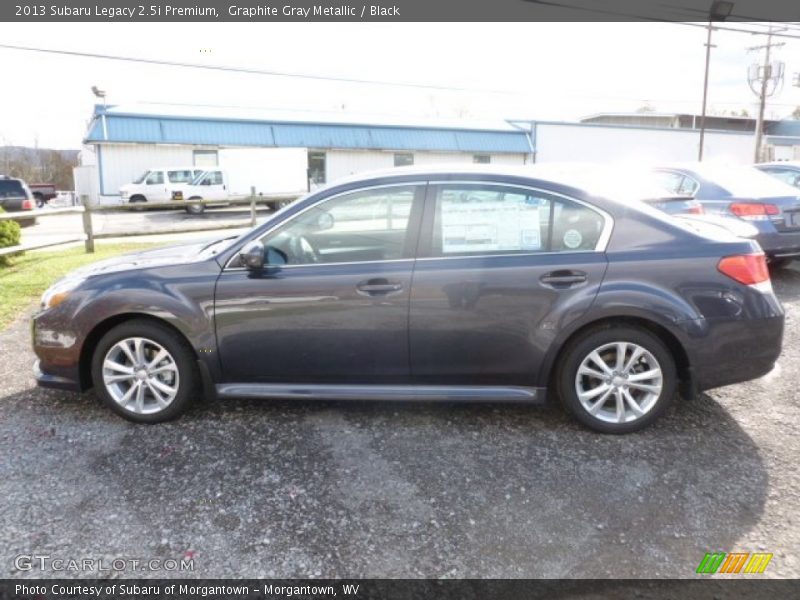 Graphite Gray Metallic / Black 2013 Subaru Legacy 2.5i Premium