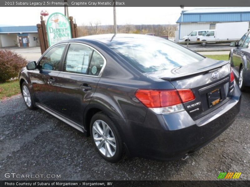 Graphite Gray Metallic / Black 2013 Subaru Legacy 2.5i Premium
