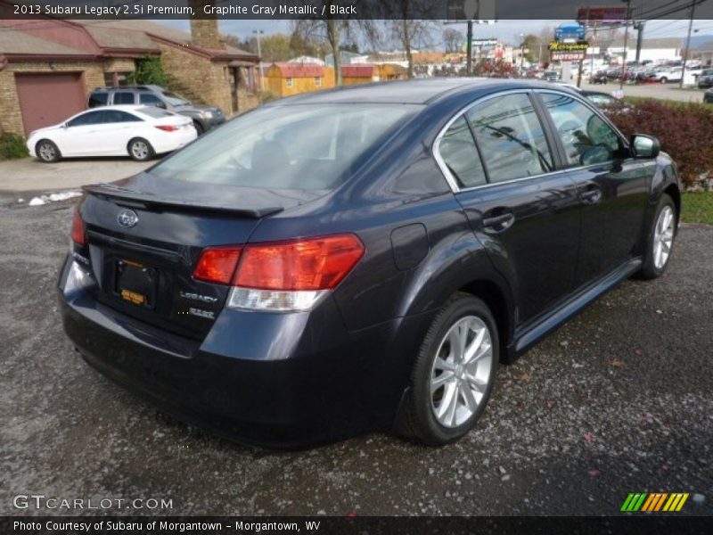 Graphite Gray Metallic / Black 2013 Subaru Legacy 2.5i Premium