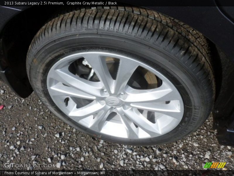 Graphite Gray Metallic / Black 2013 Subaru Legacy 2.5i Premium