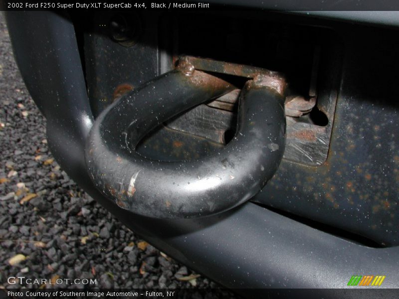 Black / Medium Flint 2002 Ford F250 Super Duty XLT SuperCab 4x4