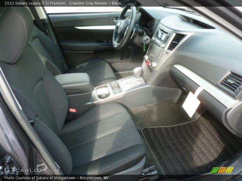Graphite Gray Metallic / Black 2013 Subaru Legacy 2.5i Premium